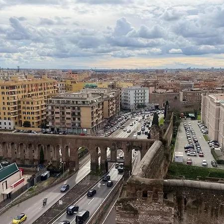 Bellavista - Due Fermate Di Metro Per Colosseo Fori Imperiali Апартаменты